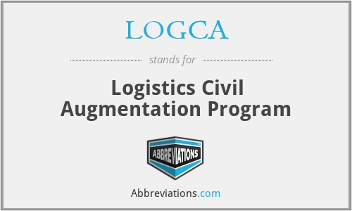 What is the abbreviation for logistics civil augmentation program?